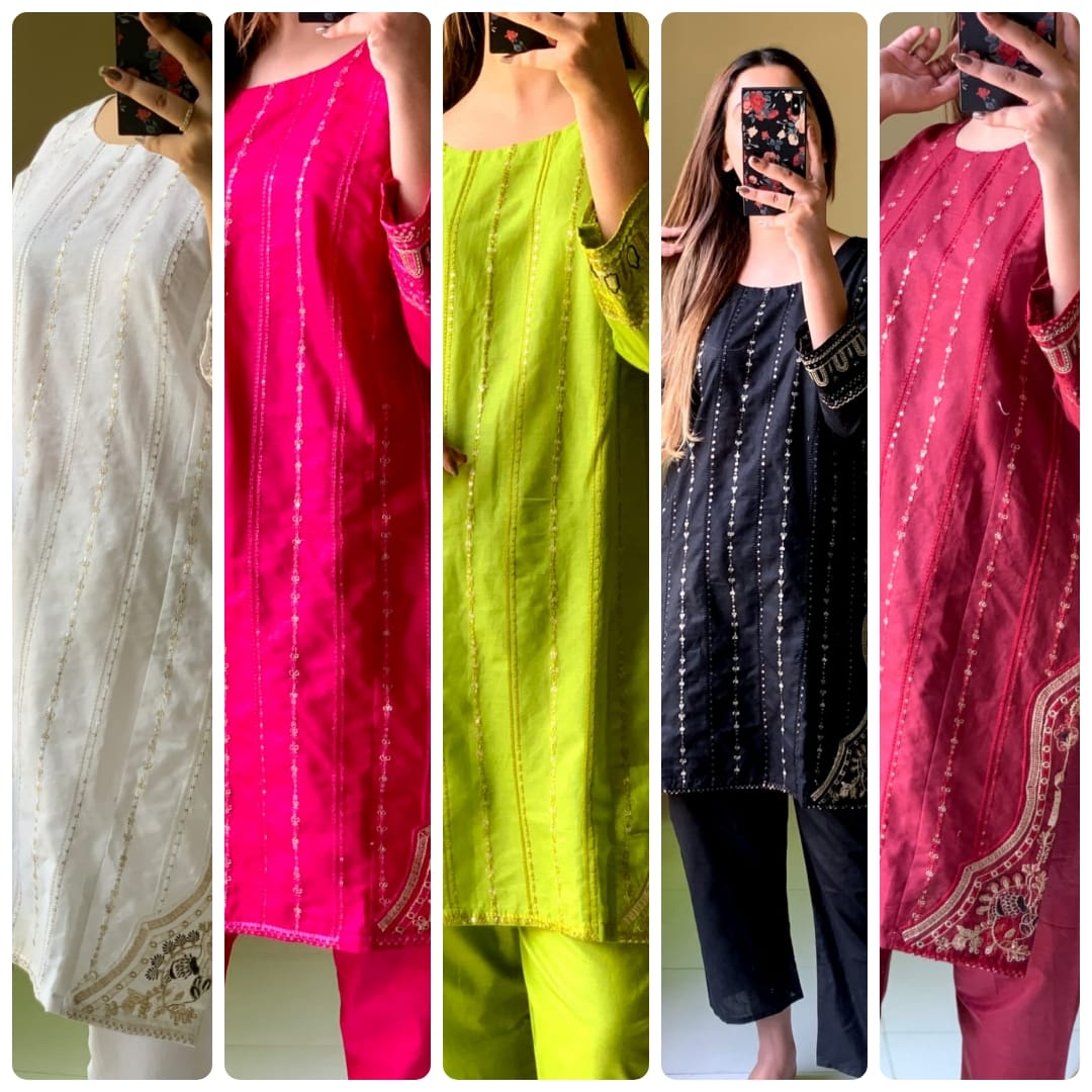 MULTANI JORA💕 Embroidery 2Pc