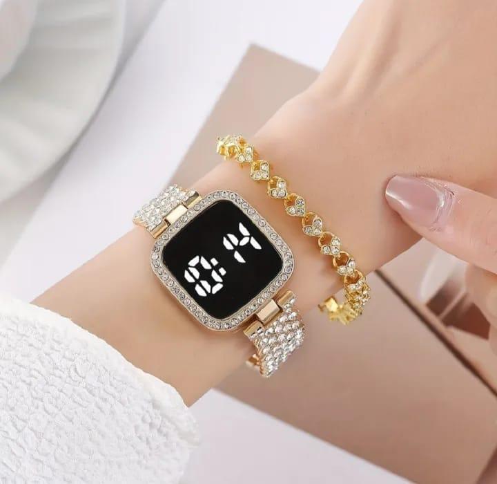 Ladies Battery operated , Water resistance watch 1